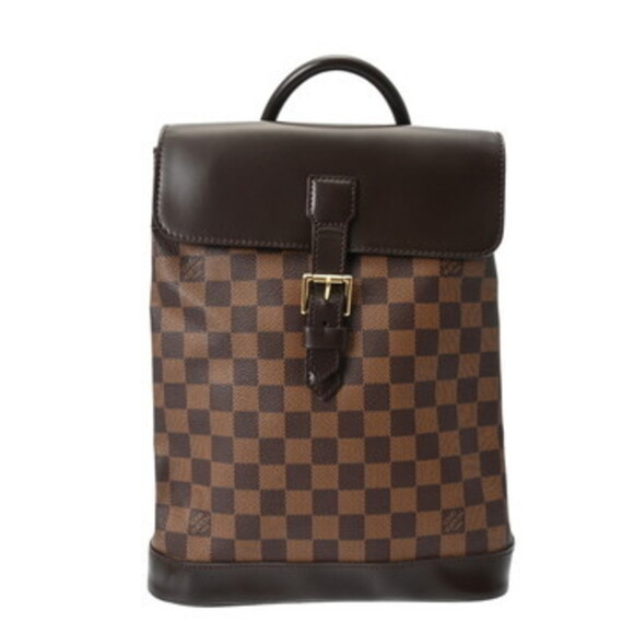 LOUIS VUITTON Brown Damier Canvas Backpack main image 6